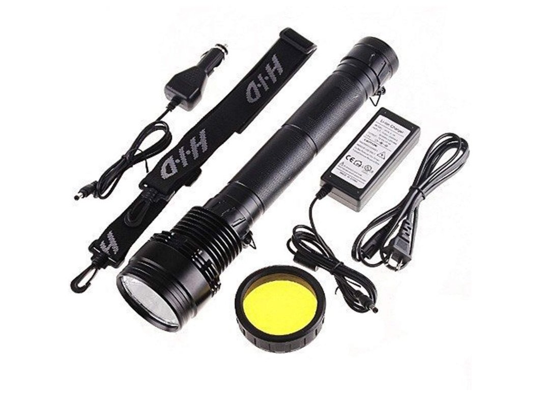 85W 8500 Lumens HID Xenon Flashlight