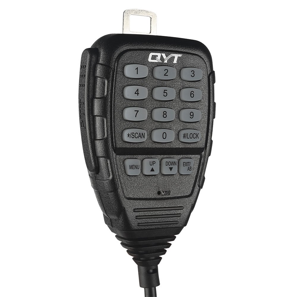 QYT KT8900 Mini Dual Band Car Radio, VHF/UHF 25W Mobile Transceiver –  Ashcom Online