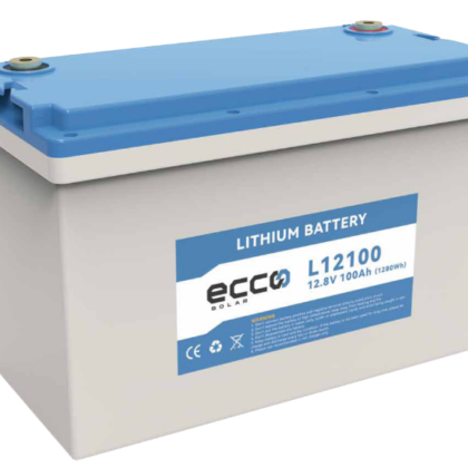12.8V 100AH Ecco Lithium Battery 1.28kWh
