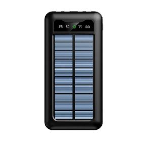 Solar Powerbank with Built in Cables and Torch