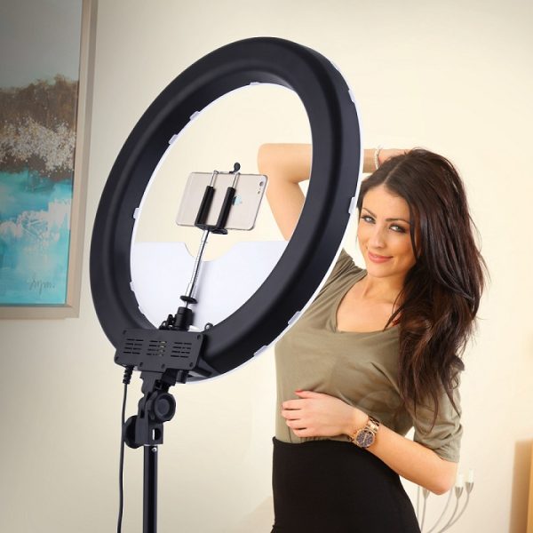14 inch LED Dimmable Ring Light With Stand - Image 3