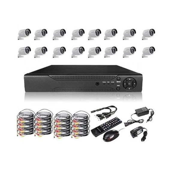 16 Channel CCTV Security Camera System Kit