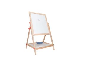 2 In 1 Easel Wooden White And Black Board