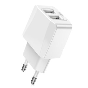 2.1A Power Charger with 2 USB fast charger ports