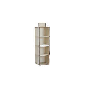 4 Shelve Home Hanging Closet Organizer