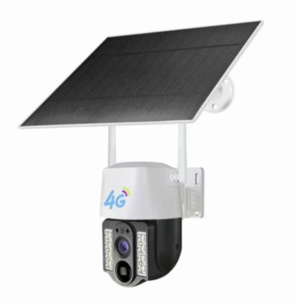 4G Solar powered wireless camera
