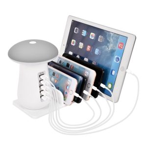 5 USB-Ports Wall Quick Charger