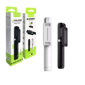 Wireless remote control selfie stick