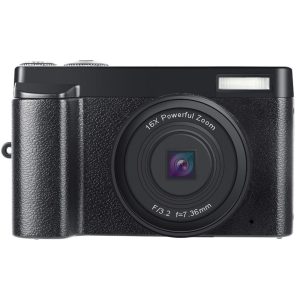 16X A1 Digital Camera- Black (Ultra HD)