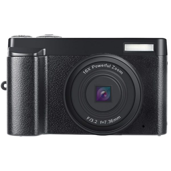 16X A1 Digital Camera- Black (Ultra HD)