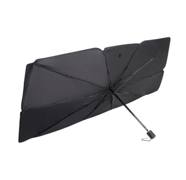 Foldable car winshield sun shade umbrella - Image 2