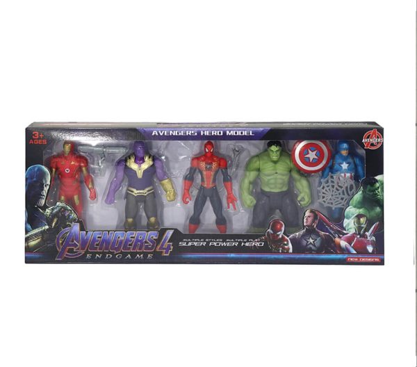 Avengers small 5 piece set