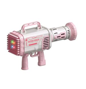 New upgrade 80 hole foaming bazooka bubble gun