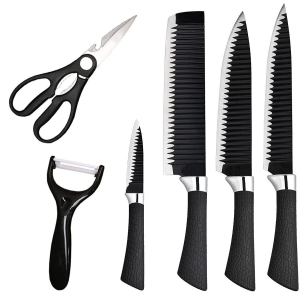 6 Piece Kitchen Knife Set