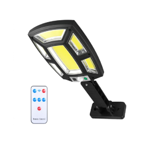 Solar Powered Street COB Light With Remote Control 30W