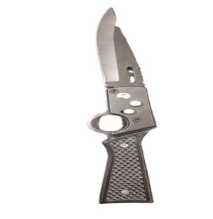 Black pocket knife