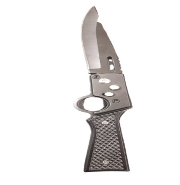 Black pocket knife