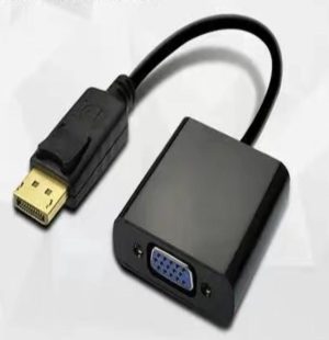 Display port male to VGA female adaptor