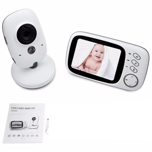 Wireless Video Color Baby Monitor Baby Security Camera Night Vision