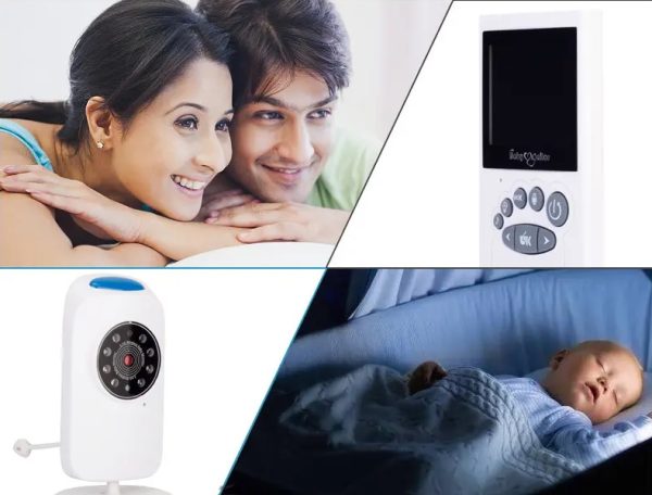Wireless Video Color Baby Monitor Baby Security Camera Night Vision - Image 5