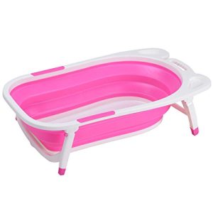 Baby Folding Bath Tub Pink