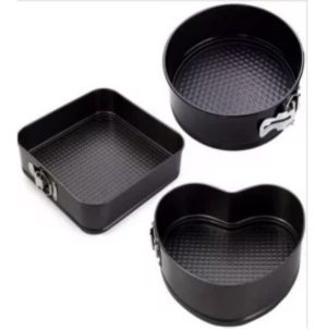 3Pcs shape cake mould