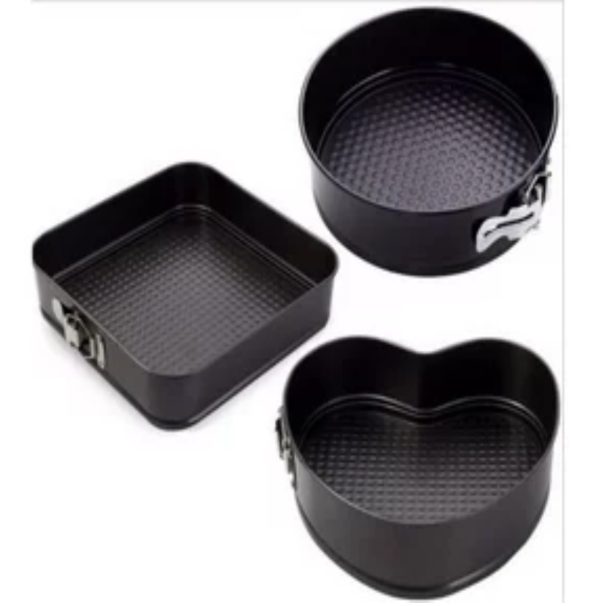 3Pcs shape cake mould