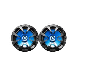 6.5 inch 120W Blue Universal Coaxial Car Speaker 2pcs
