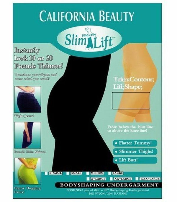 California Beauty Slim N Lift Bodyshaping Undergarment Slimming Butt Lifting - Image 3