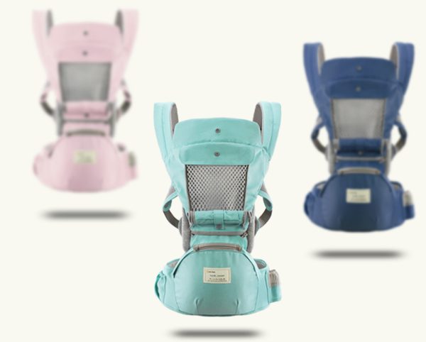 Breathable Ergonomic Baby Carrier Kangaroo Wrap - Image 2