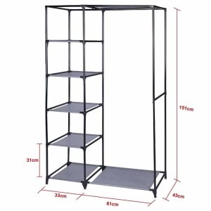 Ashcom Clothes Rail With Protective Cover