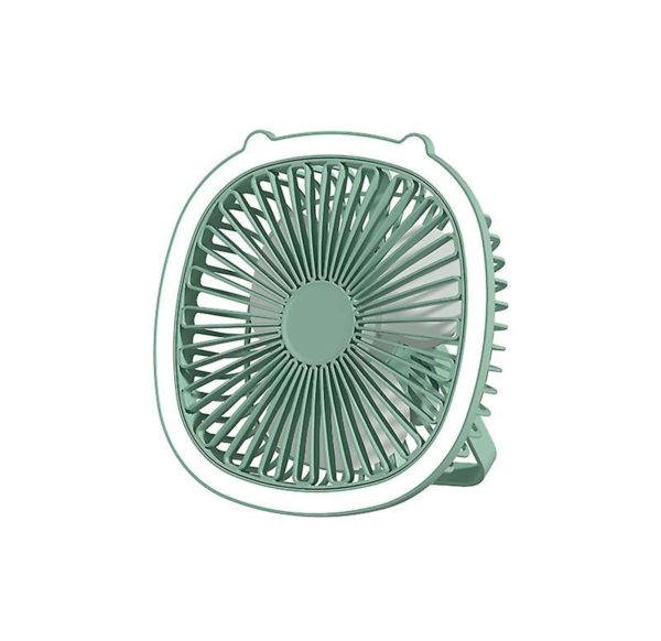 Mini destop and table lamp fan