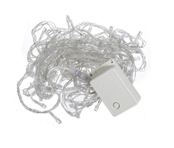 String LED Decorative Fairy Lights 10m Extendable-Warm White