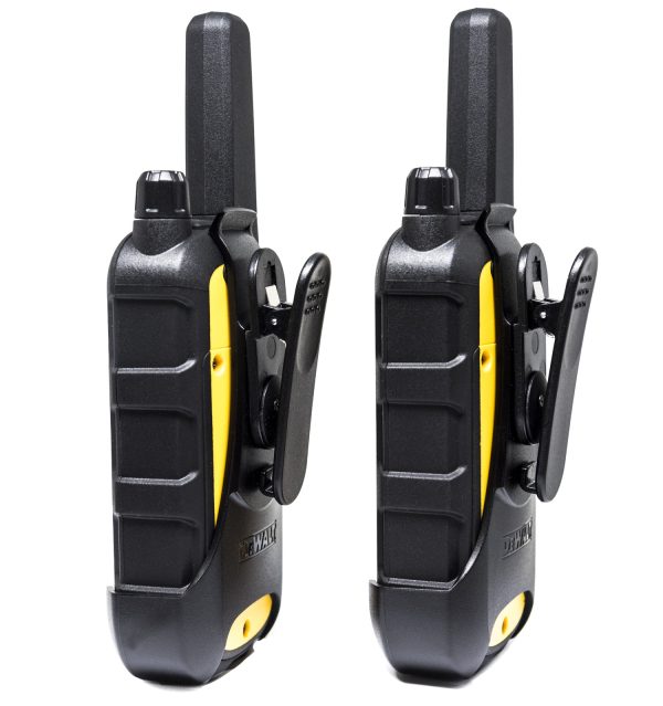 DeWalt DXPMR800 Heavy Duty Professional Walkie Talkie PMR Radio 2pack - Image 3