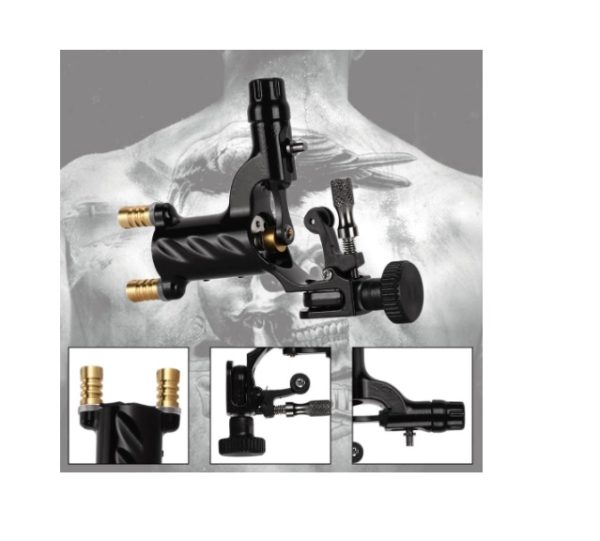 Professional Dragonfly Rotary Motor Tattoo Machine Gun Liner Shader (Yellow) - Image 2