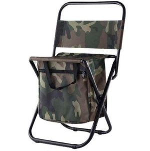 Portable Folding Camping/Fishing Chair With Storage