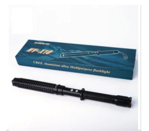 Extendable stun gun with electric shock