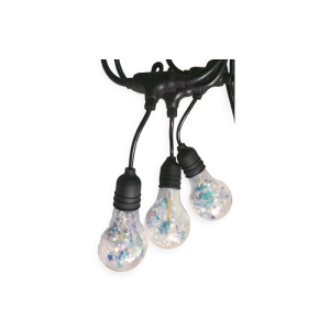 220V Waterproof Outdoor LED String Bulb Light RGB