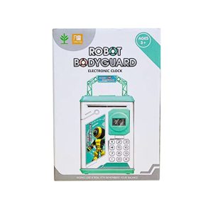 Kids ATM fingerprint lock & money box-blue