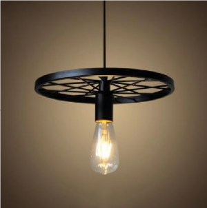 Cycle Wheel Ceiling Lamp