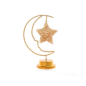 Battery Operated Star Quarter Moon Light Warm White