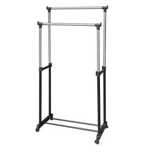 Stain Steel Double Pole Clothing Rail