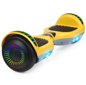 6.5" Smart Auto Balance Hoverboard With Bluetooth Speaker - Yellow