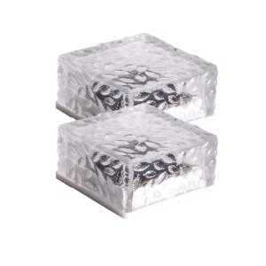 Solar Powered Ice Bricks Garden Light