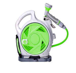 Portable Garden Hose Reels with 7 Water Sprayer Pattern