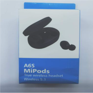 A6S Mipods wireless bluetooth earbuds with charging Case