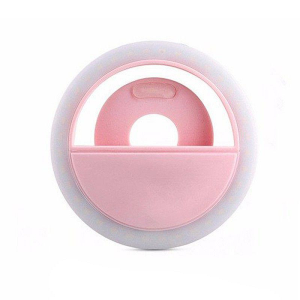 Mobile Led Selfie Ring Light - Pink