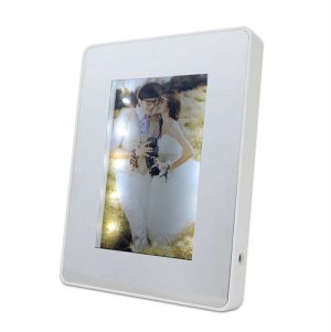 Magic Mirror Photo Frame with LED Light-Rectangular