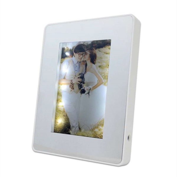Magic Mirror Photo Frame with LED Light-Rectangular