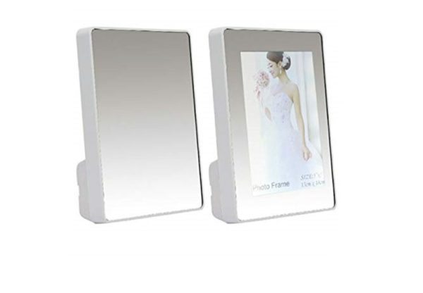 Magic Mirror Photo Frame with LED Light-Rectangular - Image 2